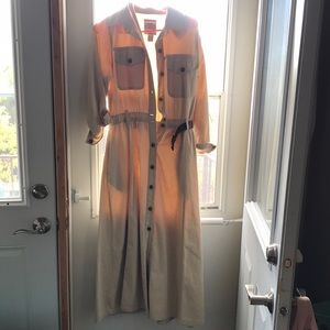 Studio wear canvas dress